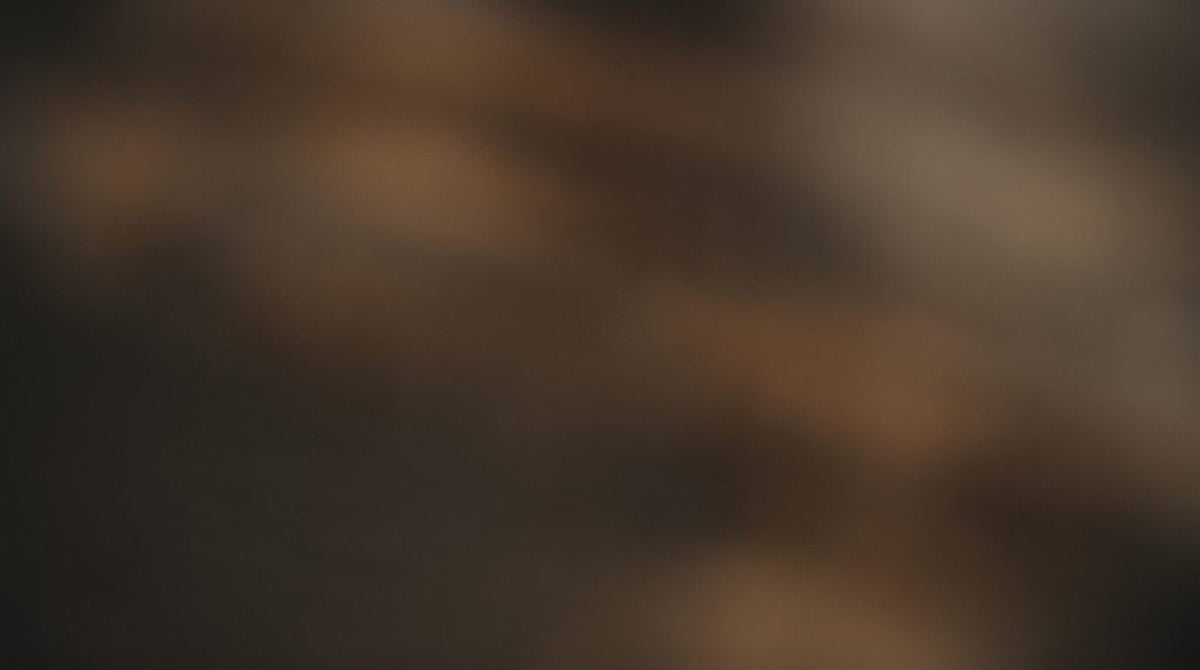Warm abstract blurred field